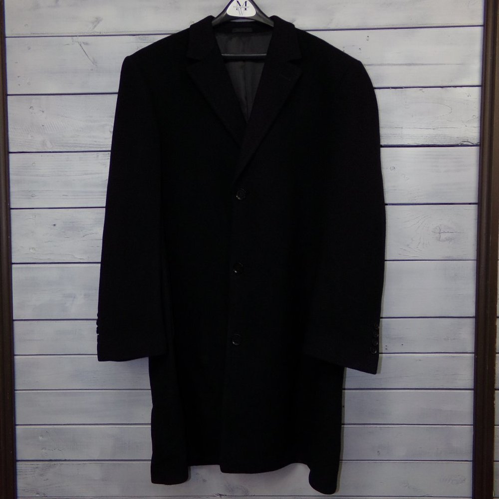 Calvin Klein Pea Coat-Wool/Nylon/Cashmere Blend